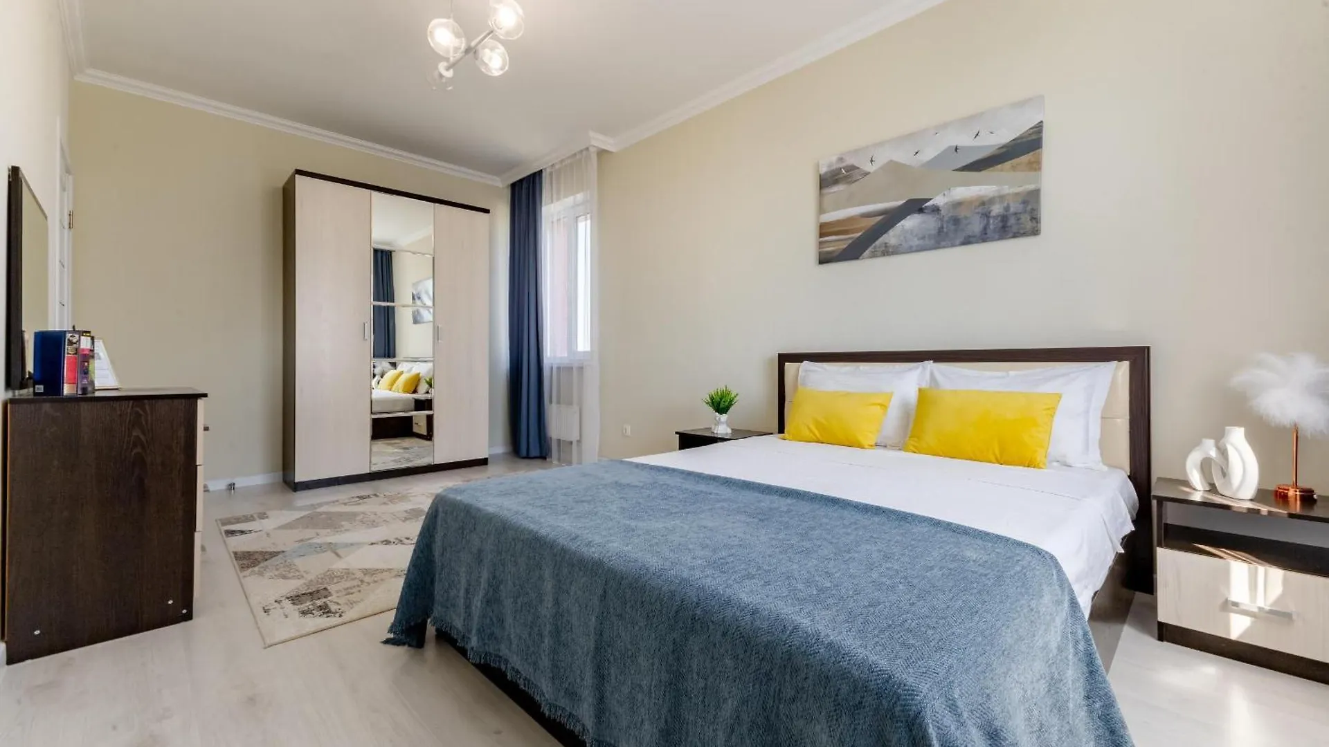 Apartmán 2-Х Комнатная Квартира На Левом Берегу-Жк Esil Plaza 391 Taldykol