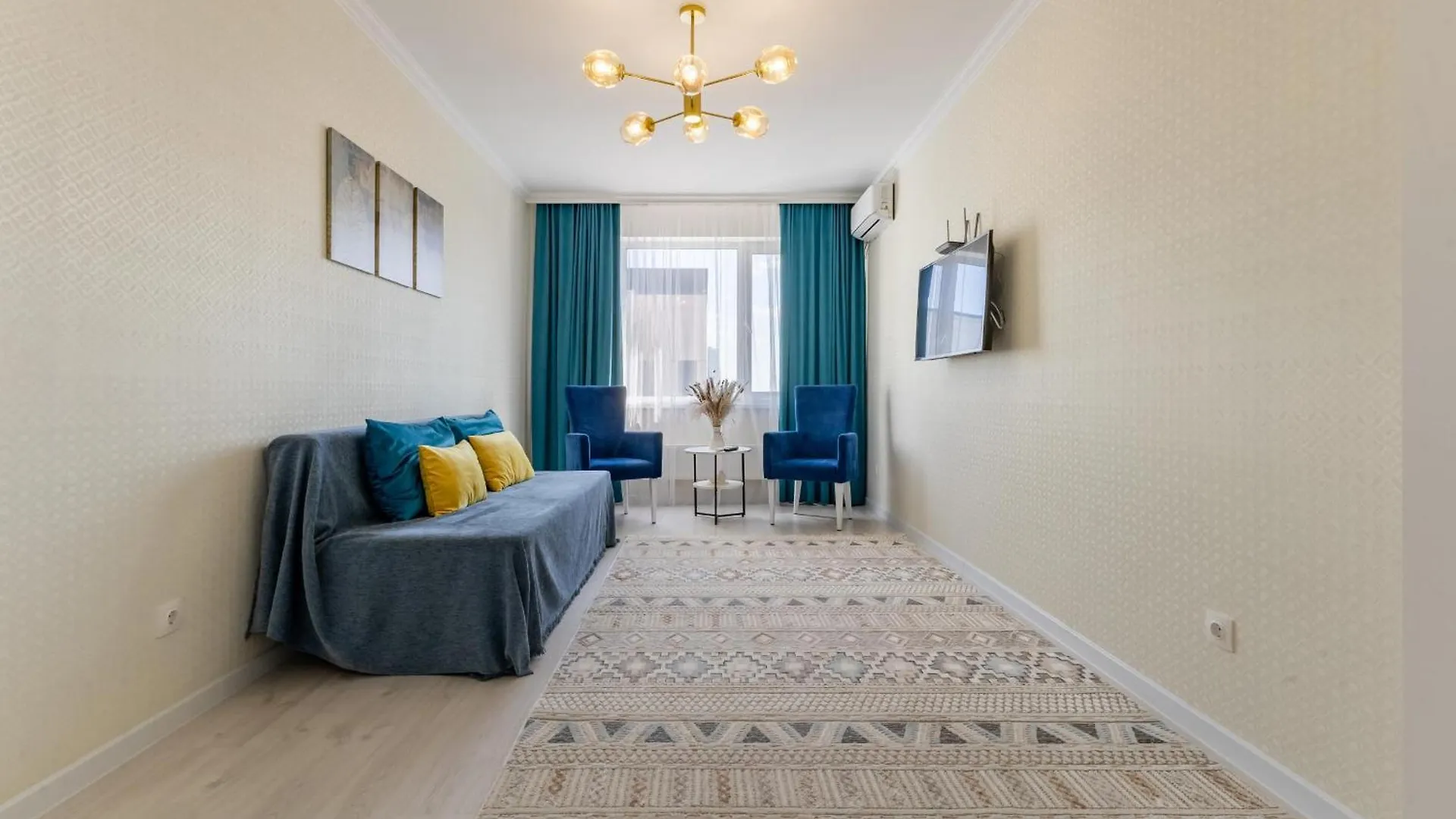 2-Х Комнатная Квартира На Левом Берегу-Жк Esil Plaza 391 Taldykol Apartment